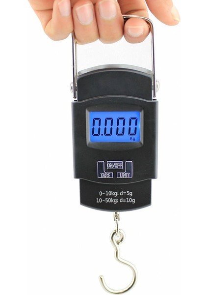 Profesyonel Dijital El Terazisi Taşınabilir El Kantarı 50 Kg (3791)