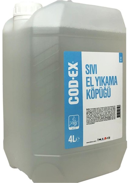 Sıvı El Köpüğü 4 lt x 4 Adet