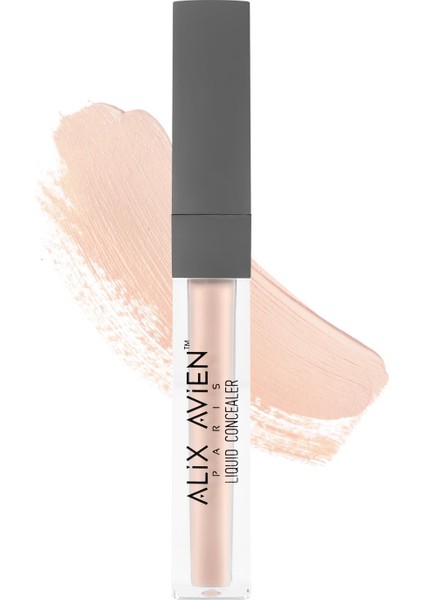 Alix Avien Likit Göz Altı Kapatıcısı - Orta Ten Soğuk Cilt Alt Tonu - Liquid Concealer 105 Cool Rose