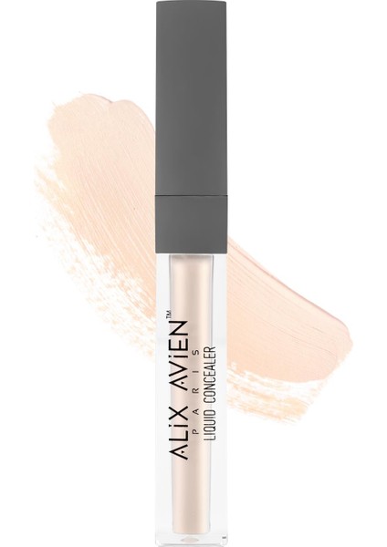 Alix Avien Likit Göz Altı Kapatıcısı - Açık Ten Nötr Cilt Alt Tonu - Liquid Concealer 101 Light Ivory