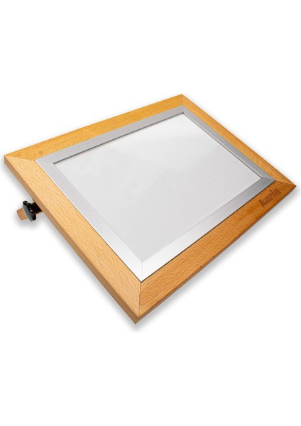 Naturel Kayın LED Işıklı Eskiz ve Çizim Masası 35X50 cm