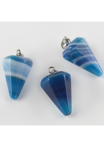 Akik Pandül Doğaltaş Kolye Ucu