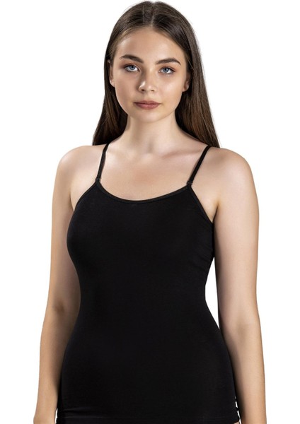 Kadın Likralı Ayarlanabilir Ip Askılı Atlet 546 - 9 Adet fiyatları