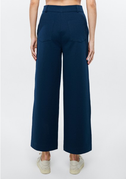 Kadın Lacivert Culotte Pantolon 1010417-70488