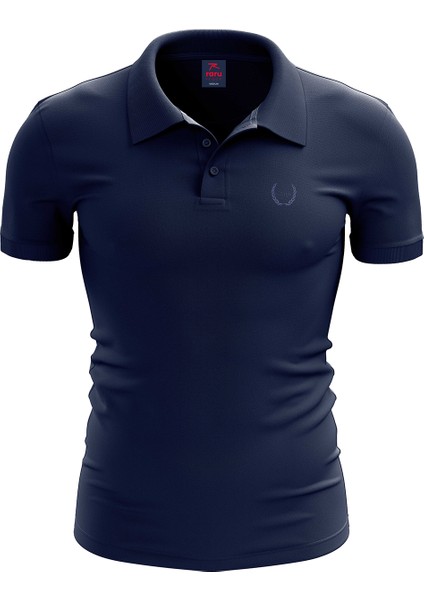 Spqr Erkek Polo T-Shirt Sanctus Lacivert