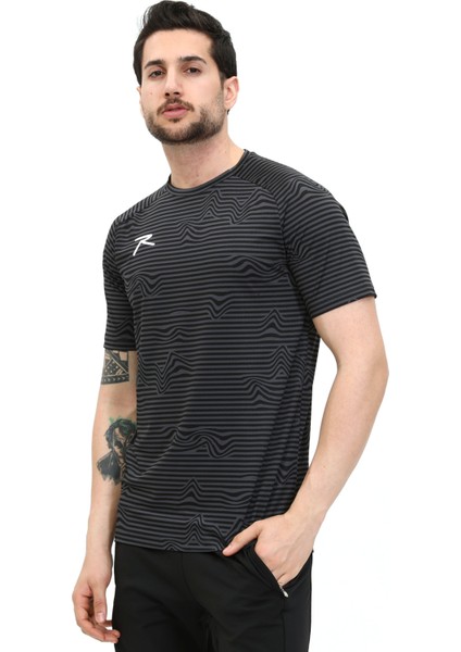 Erkek T-Shirt Thorax Antrasit