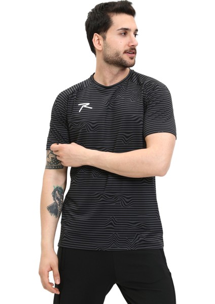 Erkek T-Shirt Thorax Antrasit