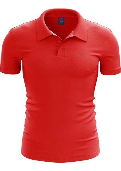 Erkek Polo T-Shirt Pıus Kırmızı