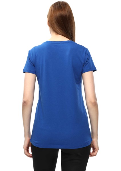 Kadın %100 Pamuk T-Shirt Mulıer Saks modelleri