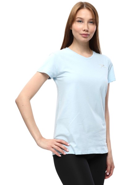 Kadın %100 Pamuk T-Shirt Mulıer Mint modelleri