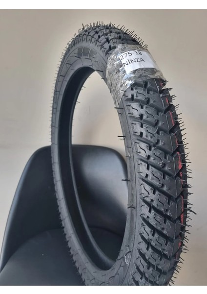 Maruti Tyres 275-18 Tt(Tubetype) Motorsiklet Lastiği Ninza