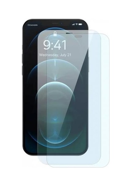 2 Adet 0.3mm iPhone 12 Pro Max Ful Kaplama 8k Ekran Koruyucu Kırılmaz, Parmak Izi Bırakmaz
