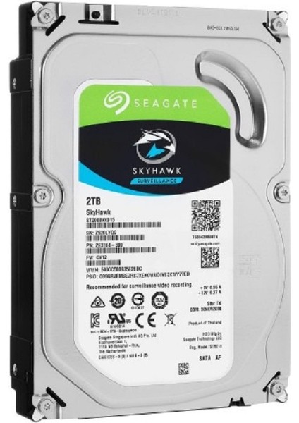 Skyhawk 2tb 3.5 HDD