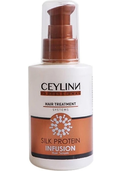 Nefertiya Ceylinn Silk Protein Saç Serumu 100ml X 4 Adet