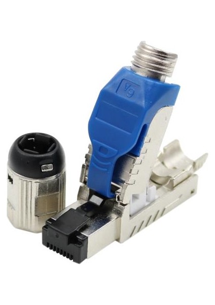 Cat. 8 RJ45 Endüstriyel Tip IP20 Stp Konnektör fırsatları