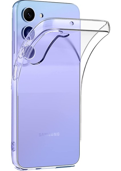 Caseworld Samsung Galaxy A34 ile Uyumlu Kapak 1mm Süper Silikon Şeffaf Kılıf