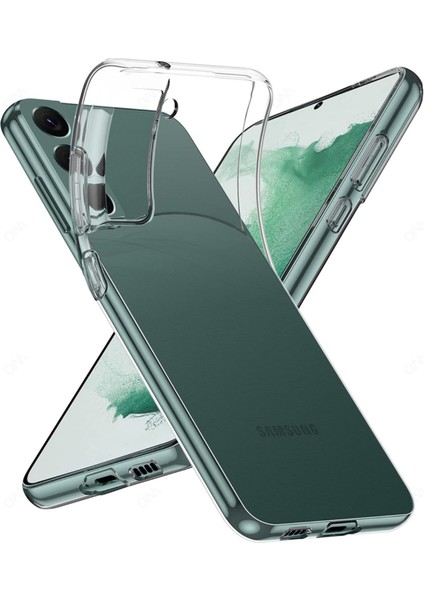 Caseworld Samsung Galaxy S23 ile Uyumlu Kapak 1mm Süper Silikon Şeffaf Kılıf