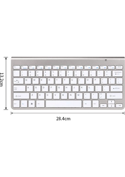 2.4 Ghz Wireless Kablosuz Slim Klavye ve Mouse Seti + Türkçe Klavye Etiketi - AL27701