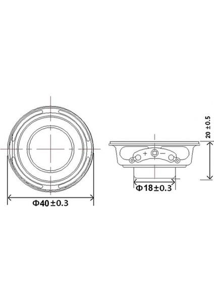 Mini 4cm 4 Ohm 3W Hoparlör Yuvarlak Speaker 3 Watt Ses Müzik Amfi Ses Oluşturucu Yüksek Kalite