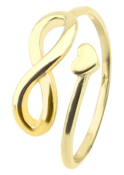 Gümüş Eklem Yüzüğü Sonsuz Sembol