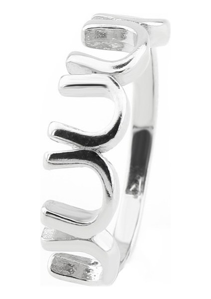 Gümüş Eklem Yüzüğü At Nalı