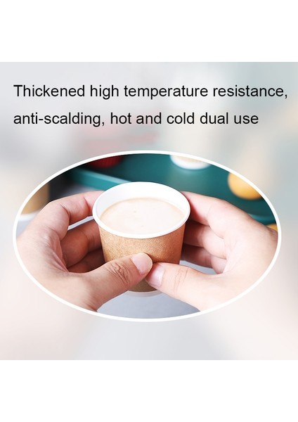 100 Adet 7 Oz Keten Oluklu Anti-Ölçekli Kağıt Bardağı (Yurt Dışından) modelleri