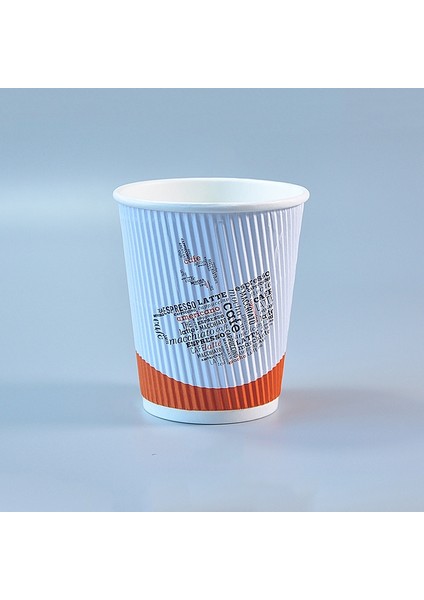 100 Adet 8oz Gümüş Anti-Ölçeklendirme Kağıt Bardağı (Yurt Dışından)