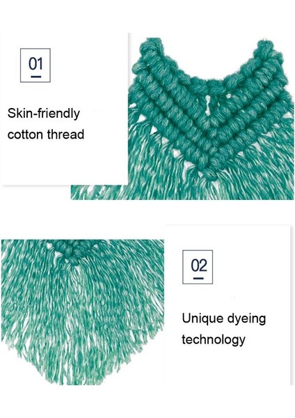 2 Çift Bohem Püskül Küpe, Renk: Kırmızı Gül (Yurt Dışından) modelleri