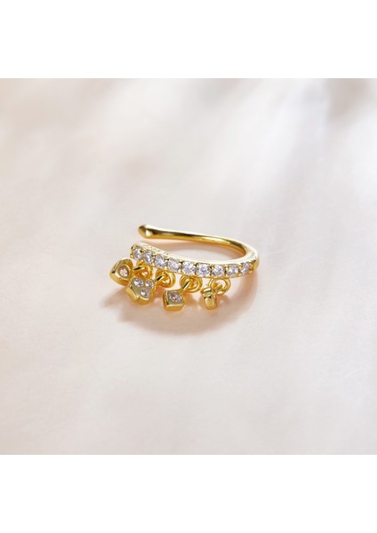 Oyun Kart Emanları Kulak Kemik Klipsi Kadın Küpe (Yurt Dışından) fiyatları