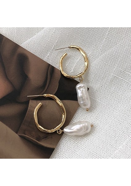 Tatlısu Inci Hoop Küper (Gold) (Yurt Dışından) modelleri