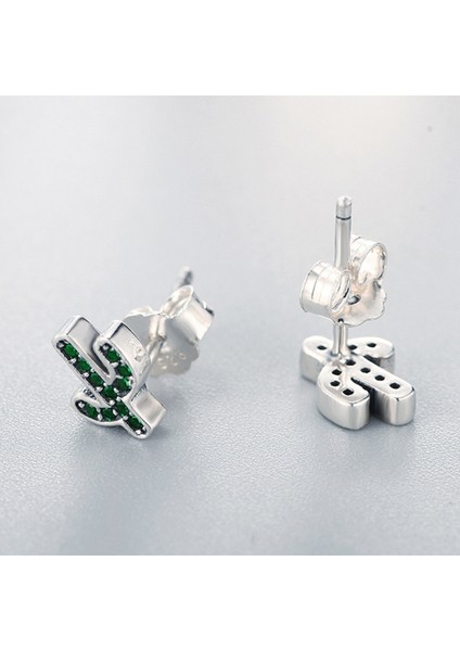 Kaktüs Gümüş Küpe (Yurt Dışından) modelleri