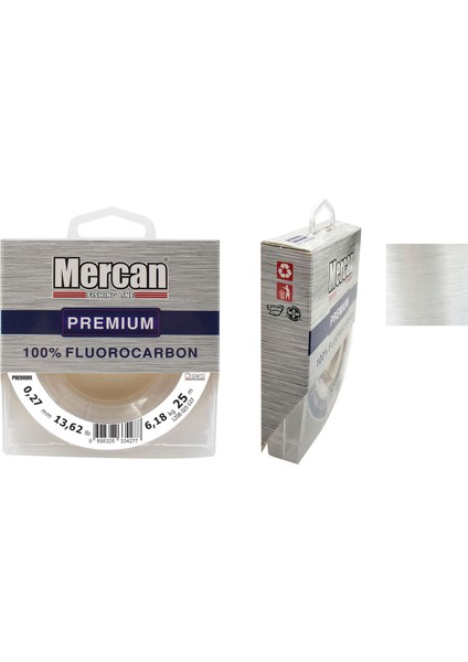 Fluorocarbon Premium 25 M Makara Misina