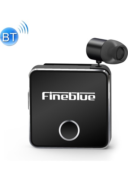 F1 Lavalier Bluetooth Kulaklık Siyah (Yurt Dışından)