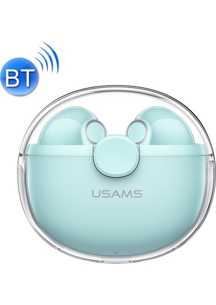 Usams BU12 Tws Bluetooth 5.1 Kulaklıklar Yeşil (Yurt Dışından)