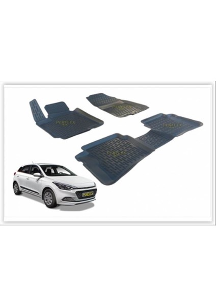 PXM-HY13-PASPAS 3D X-Mat Havuzlu Hyundaı I20 15-20 Siyah