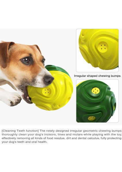 Tpr Pet Pet Squeaky Oyuncak Köpek Köpek Çiğneme Oyuncak Diş Çıkarma Dişleri ile Köpek Diş Taşlama Için Top Aracı (Fda, Bpa-Free) (Yurt Dışından) fırsatları