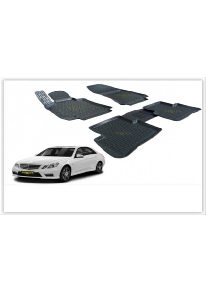 PXM-MB12-PASPAS 3D X-Mat Havuzlu Mercedes W212 E Serisi 11 Siyah