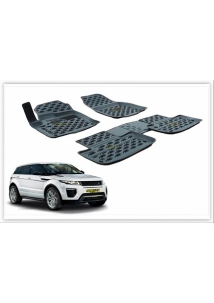 PXM-LR09-PASPAS 3D X-Mat Havuzlu Landrover Rangeroverevoque 11-18 Siyah