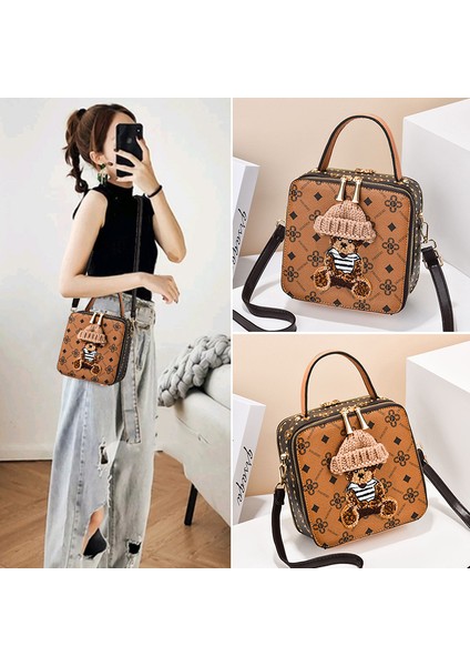 Kadın Taşınabilir Çapraz Omuz Mini Kare Çanta (Yurt Dışından) fiyatları