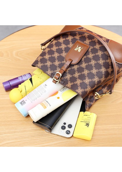 Kadın Taşınabilir Kova Çanta Tek Omuz Çapraz Çantası (Yurt Dışından) fiyatları