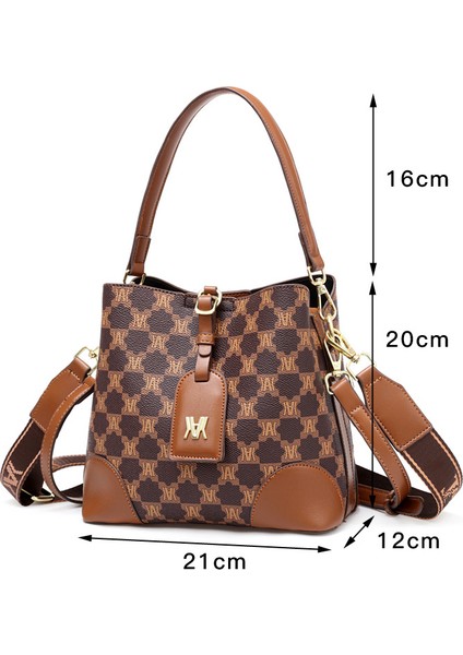 Kadın Taşınabilir Kova Çanta Tek Omuz Çapraz Çantası (Yurt Dışından) indirimleri