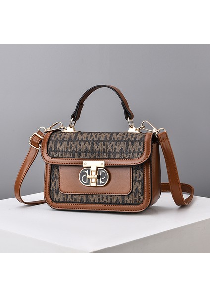 Küçük Kare Çanta Bayan Tek Omuz Çapraz Omuz Çantası (Yurt Dışından)