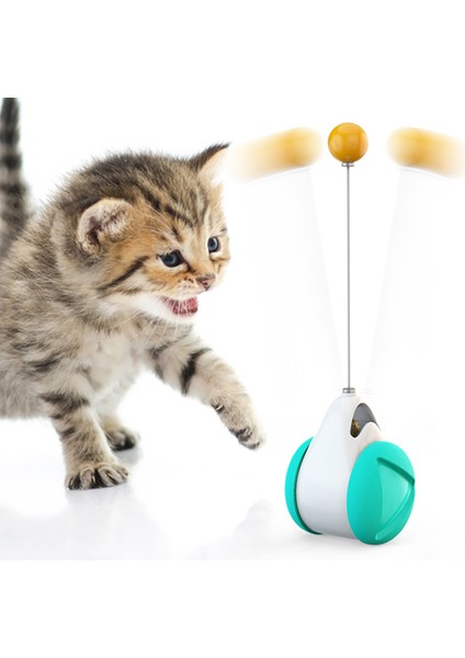 Interaktif Kedi Top Oyuncakları Tüyler Tumbler Cat Hareketli Oyuncaklar Komik Egzersiz Yavru Teaser Toys Iç Mekan Kedileri Için (Yurt Dışından) fırsatları