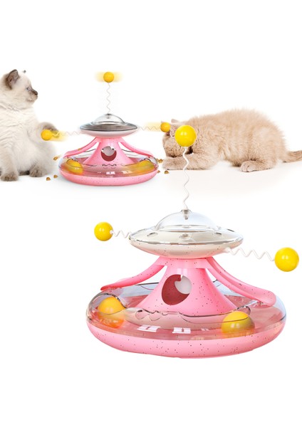 Kedi Pikap Sızdıran Gıda Oyuncak Evcil Haym Toy Komik Kedi Çubuğu Kedi Besleme Silindir Pikap (Fda Sertifikalı, Bpa Ücretsiz) (Yurt Dışından)
