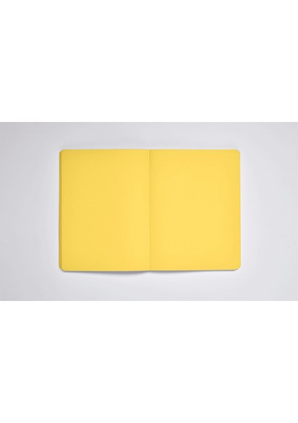 Not White Sarı - Çizgisiz Defter