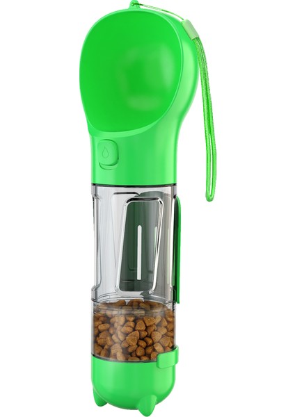 Taşınabilir Köpek 300ML Su Şişesi Pet Puppie Doggie Gıda Saklama Kutusu (Bpa Içermeyen, Fda Sertifikalı), Kaka Torbası Dağıtıcısı (Yurt Dışından)