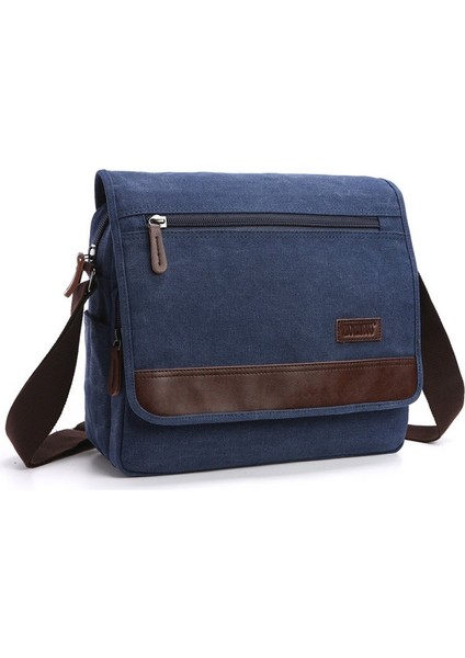 Retro Kanvas Çanta Crossbody Omuz Çantası (Yurt Dışından)