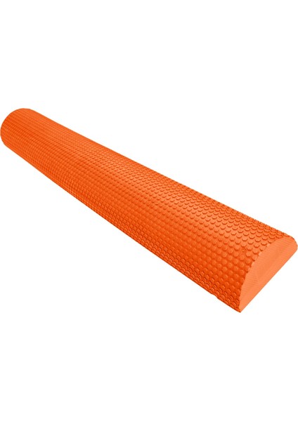 Eva Yarım Köpük Rulo Köpük Yarım Roller Masaj Dayanıklı 200KG Ağır Hizmet Yarım Turuncu 60CMX7.5CM (Yurt Dışından)