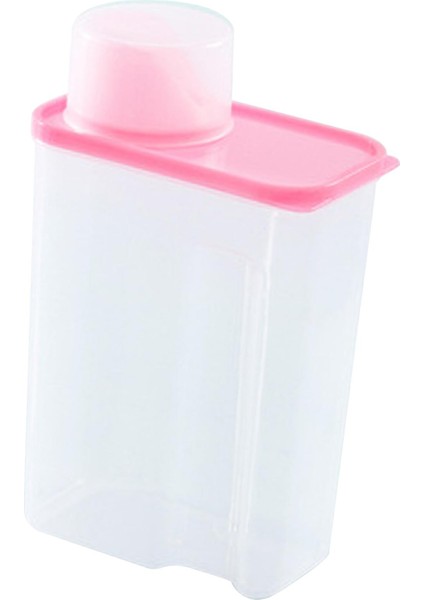 Çiftlik Evi 3l Pembesi Için Kapak Çamaşır Tozu Depolama Kutusu ile Yıkama Tozu Kapları (Yurt Dışından)