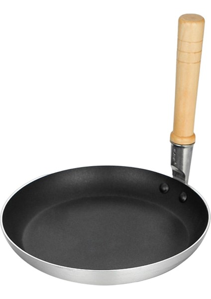 Ayakta Kızartma Tava Ahşap Tutamak 17CM Omlet Için Dayanıklı Aksesuarlar (Yurt Dışından)